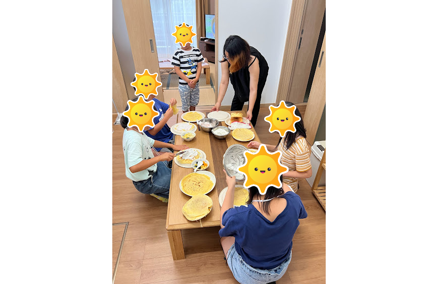 卒園生とケ-キ作りをしました|江南(埼玉県の児童養護施設) | チャボナビ
