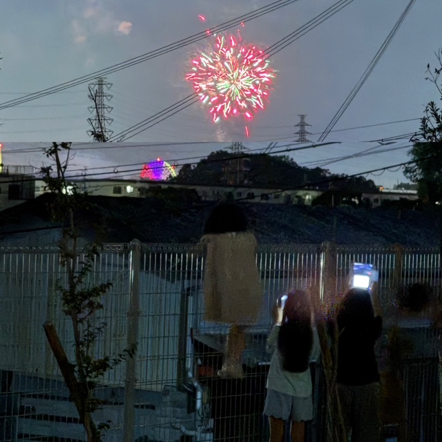 8月8日　辯天さんの花火大会