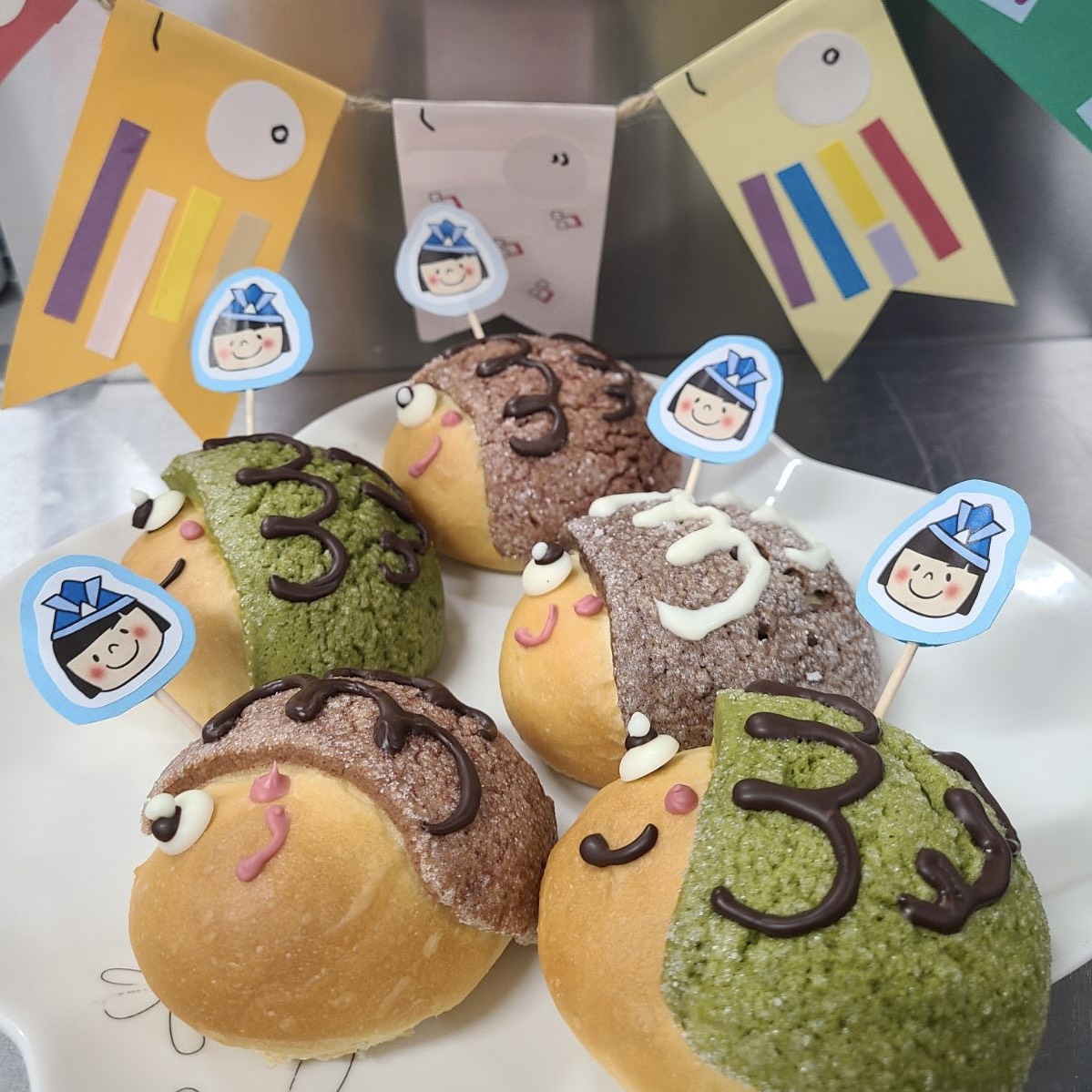 こいのぼりメロンパン