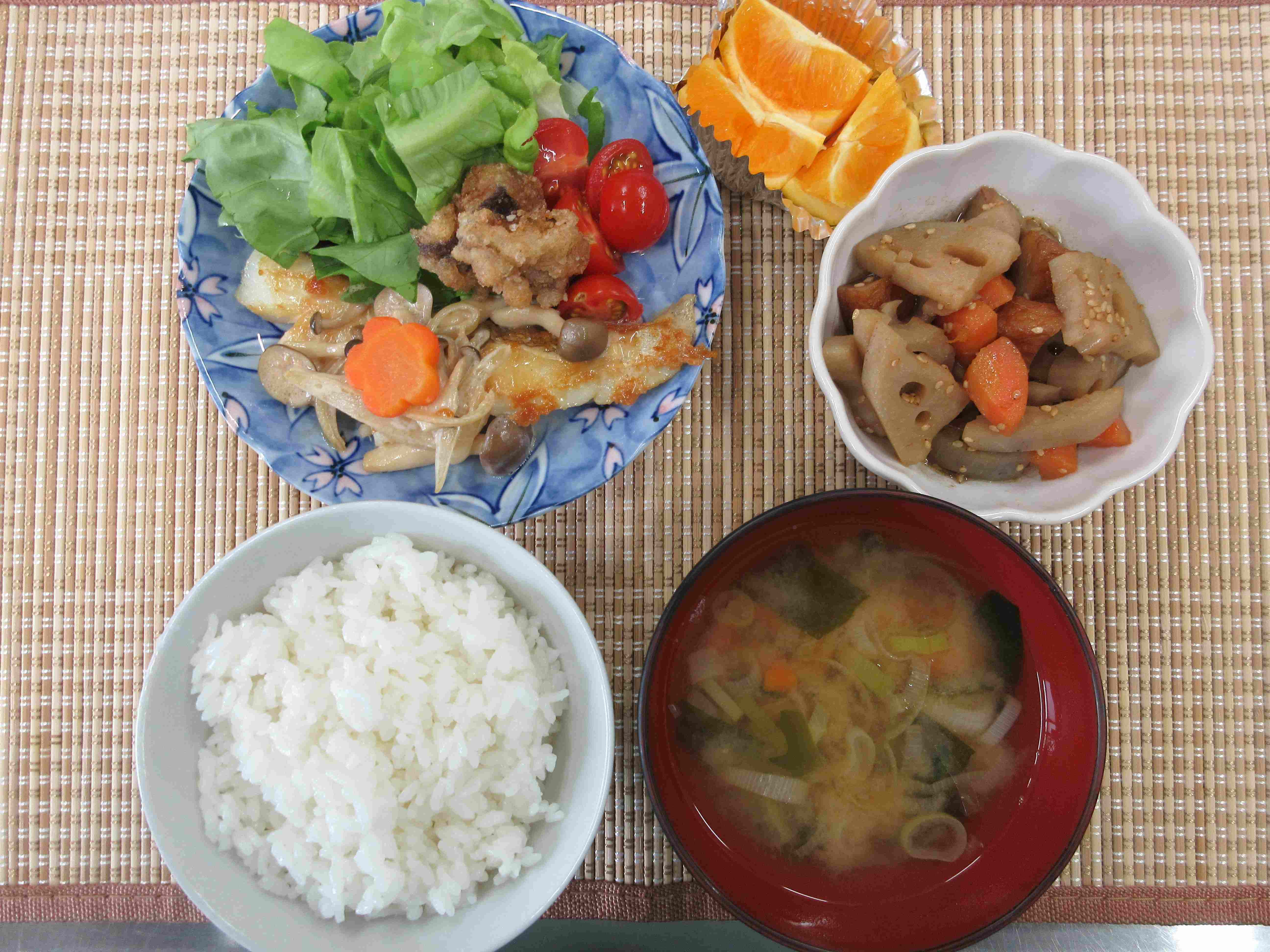 平和園自慢の昼食♩