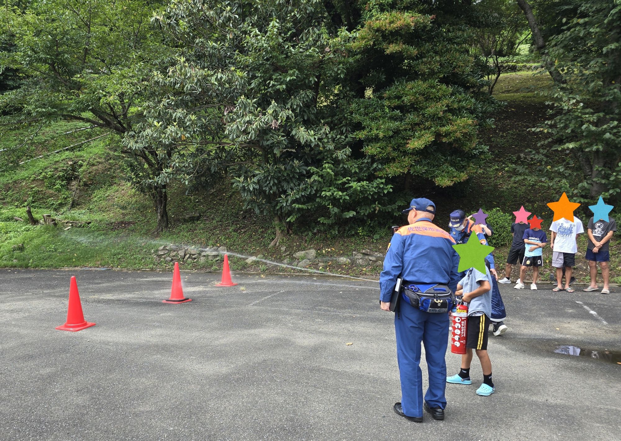 総合避難訓練を行いました！