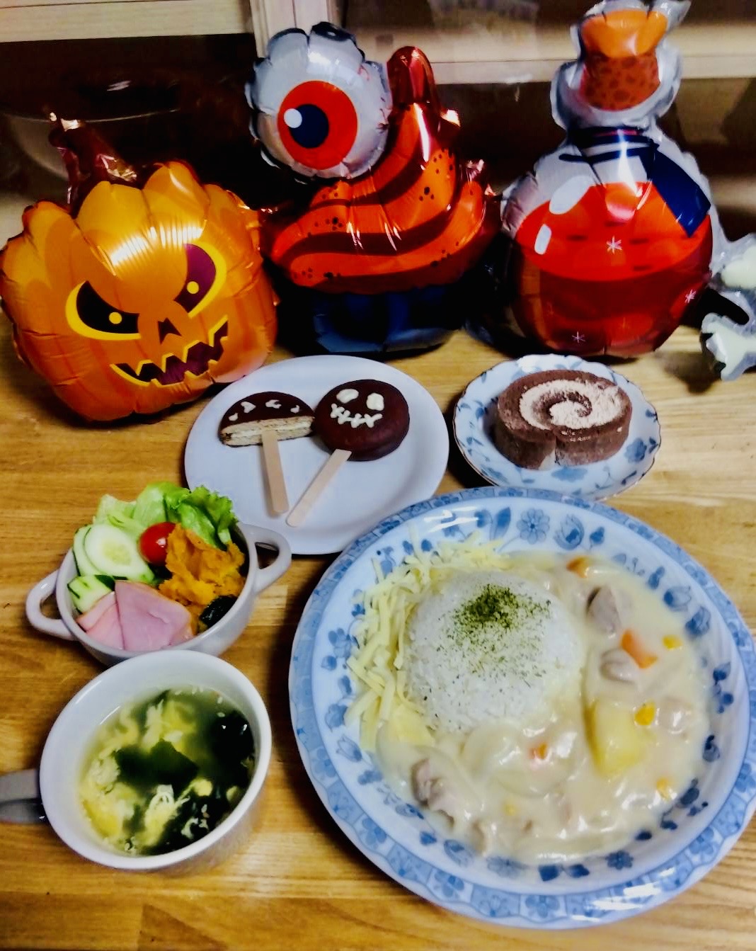 ハロウィンご飯♪
