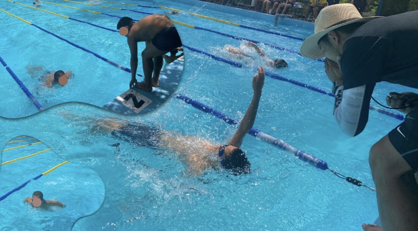努力の集大成！水泳記録会！