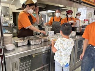 入舟寮　第1回うみのここども食堂