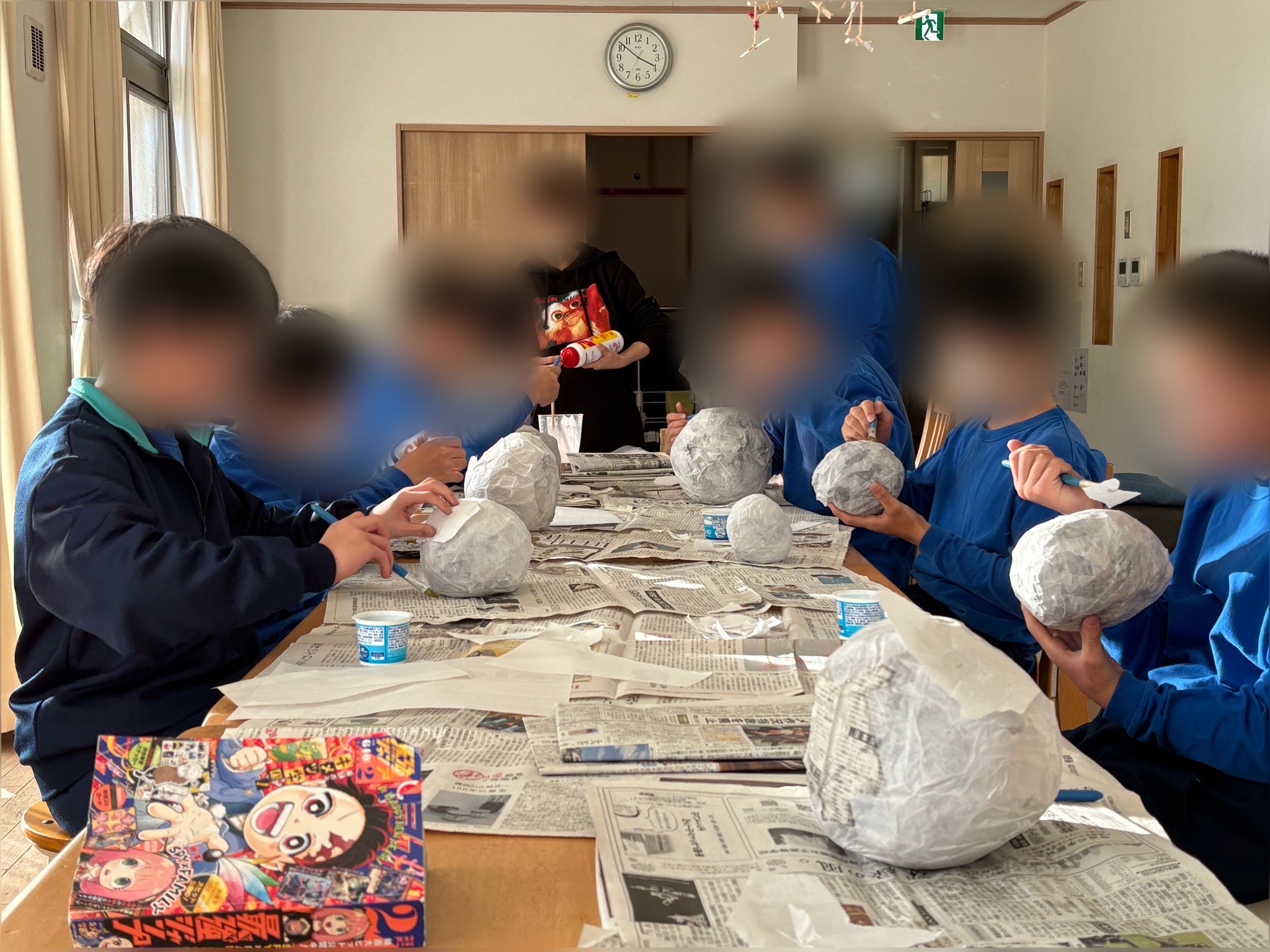 験担ぎのだるま