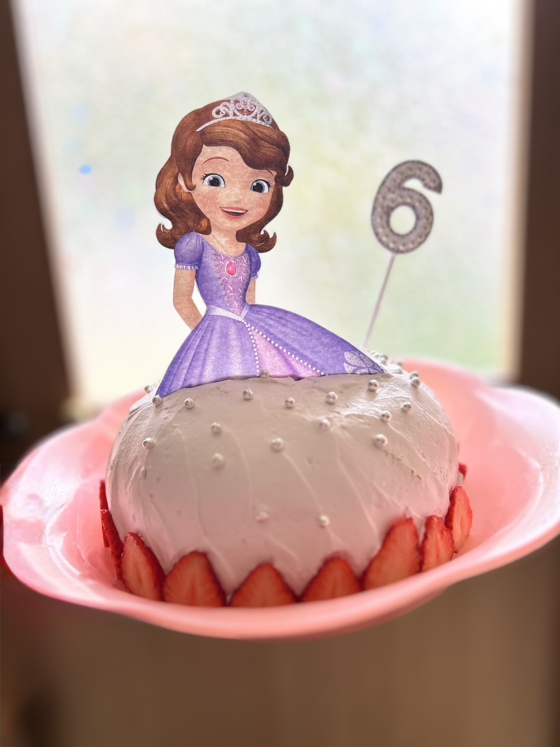 手作り誕生日ケーキ～