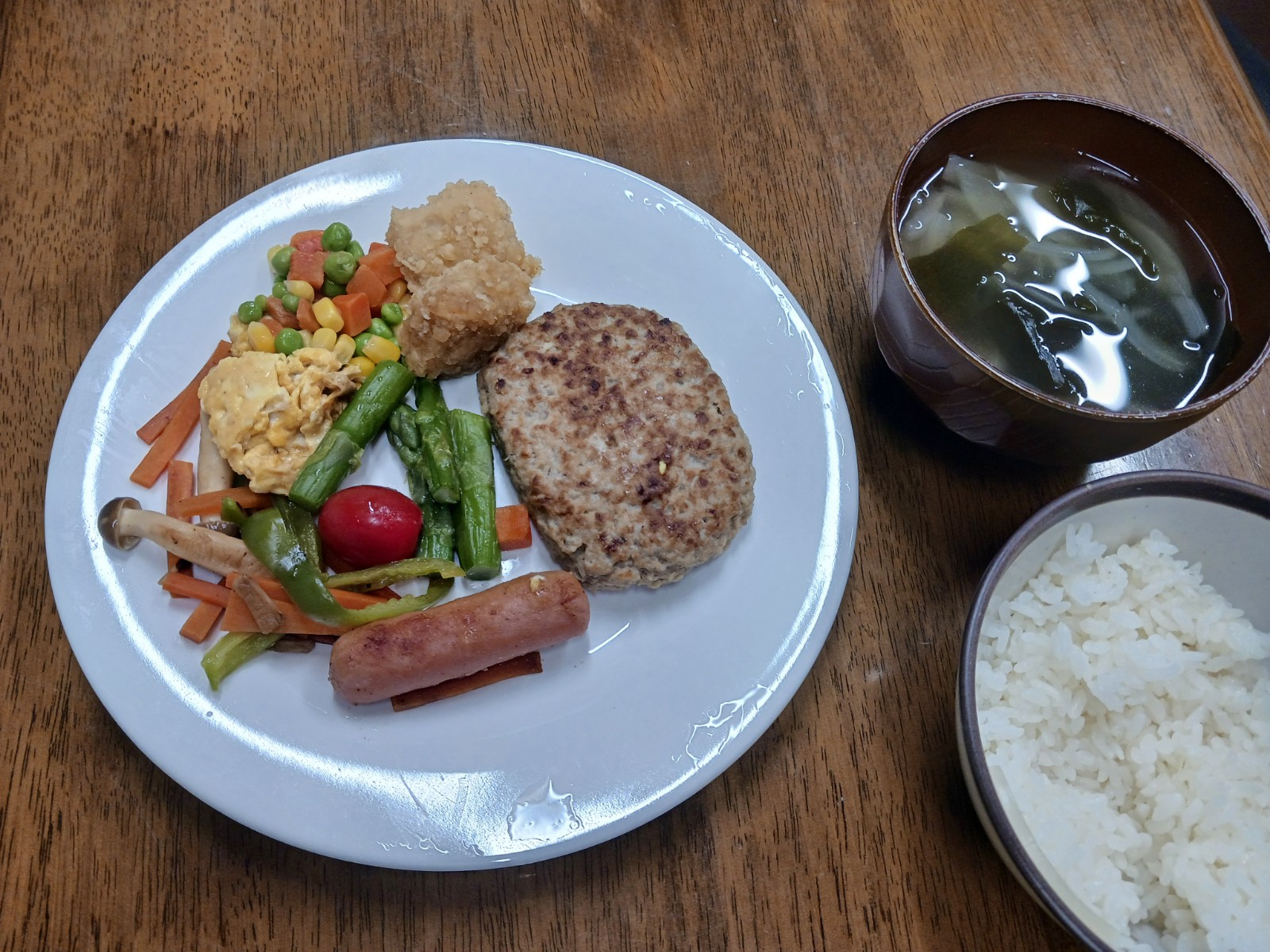 と或る日の夕食