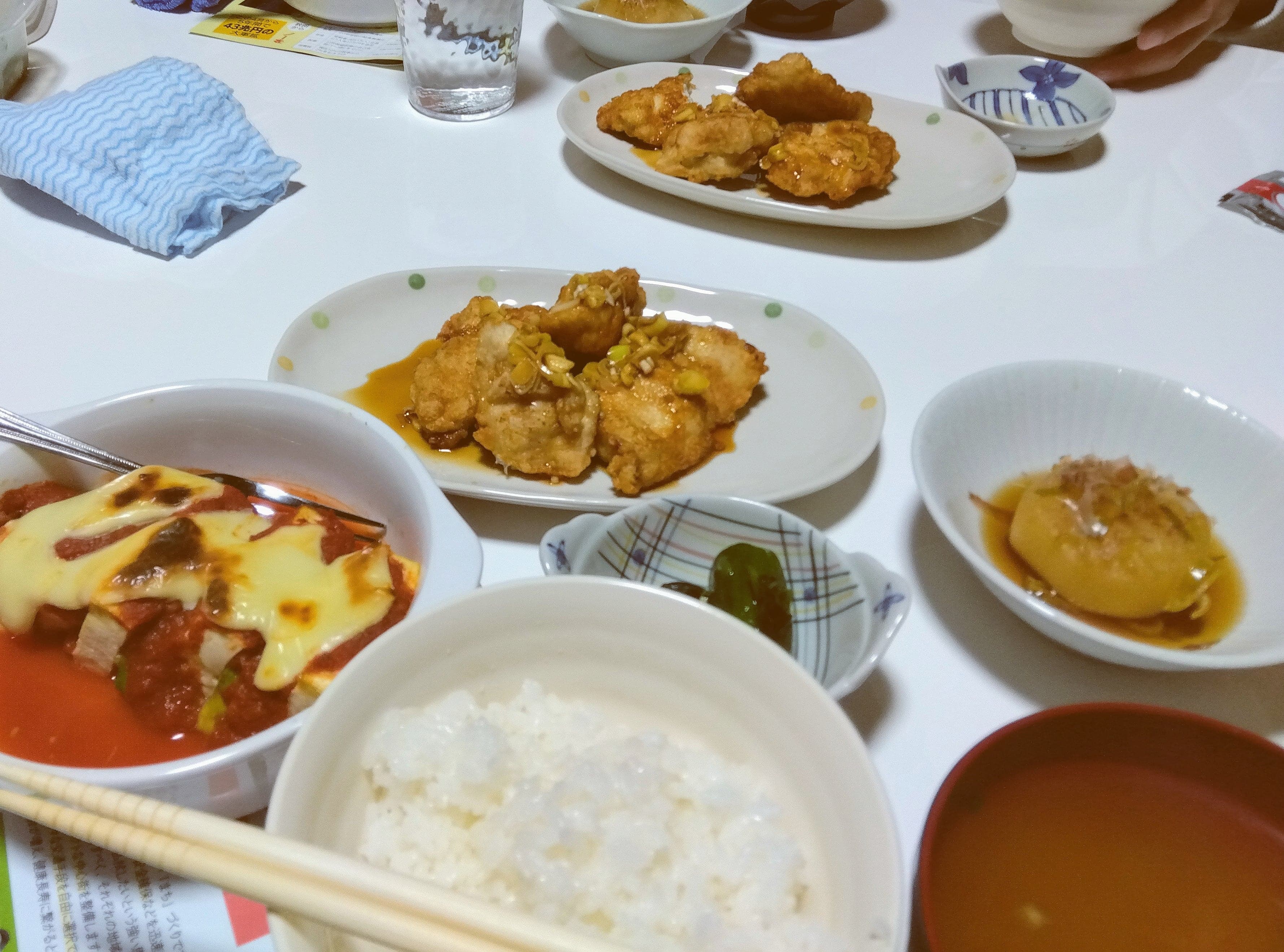 今夜の夕食