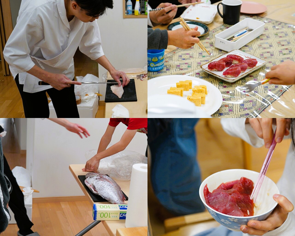 １１月３日江戸川つむぎの家　お寿司の会　開催！