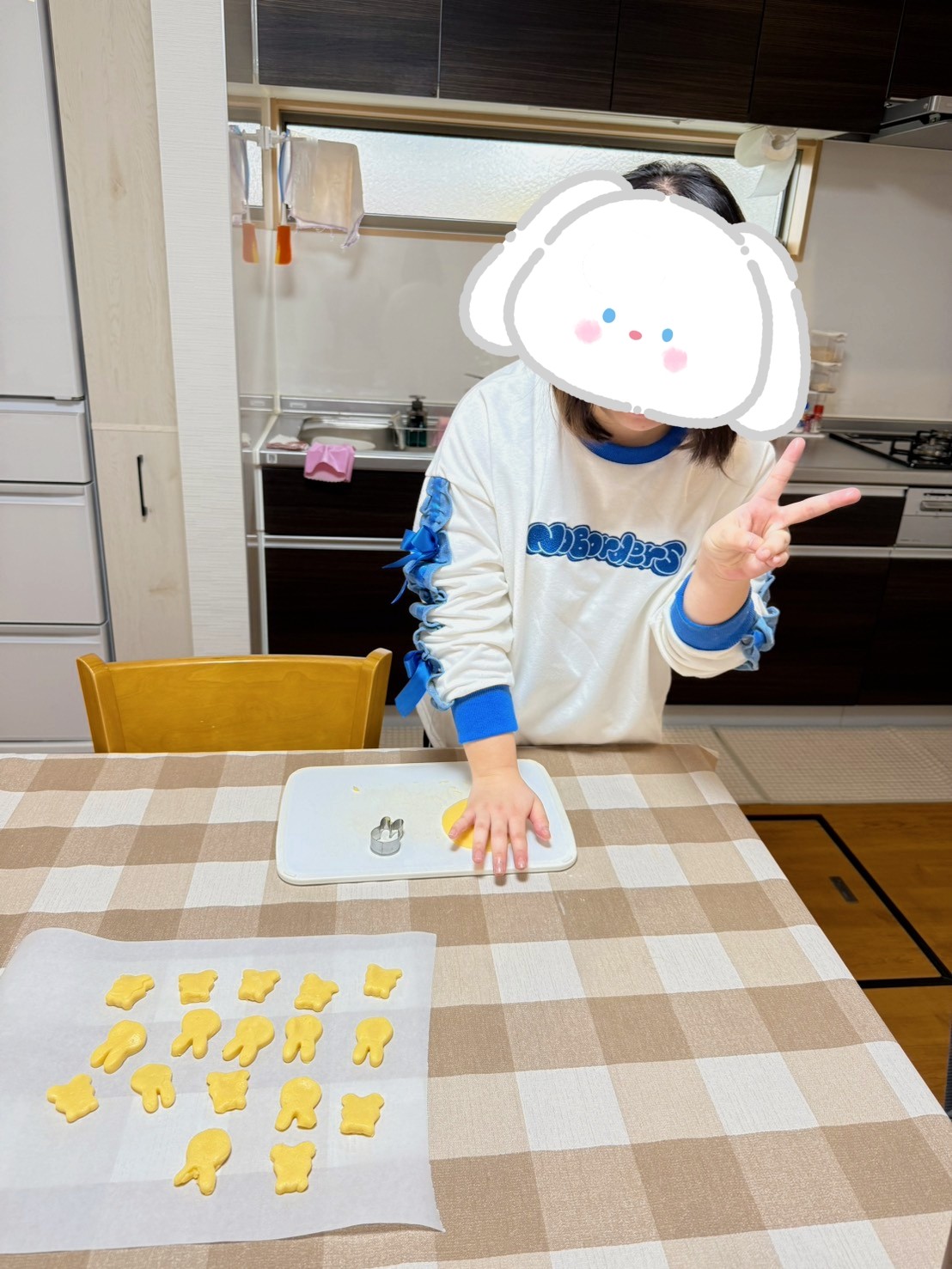 お菓子作り（まんてん）