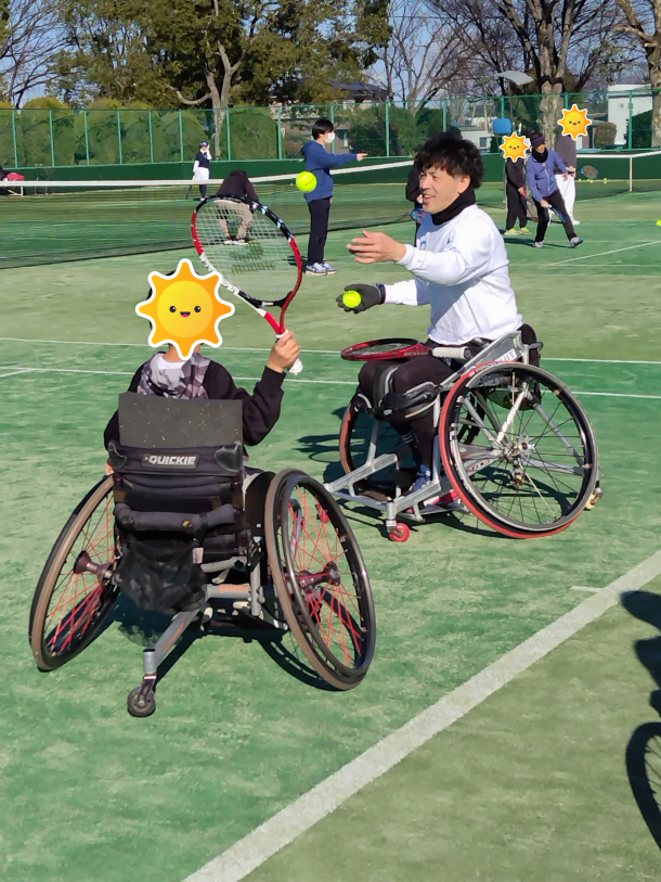 車椅子テニス体験交流会